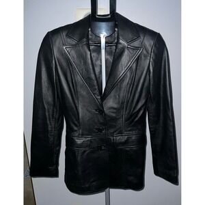 Rampage Black Leather Jacket